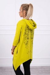 Bluza z nadrukiem skrzydeł kiwi. Bluzy z kapturem damskie KESI, l, z bawełny. Za 167.28 zł.