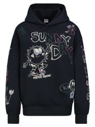 Sublevel Bluza w kolorze czarnym rozmiar: S. Czarne bluzy z nadrukiem damskie Sublevel, s. Za 158.10 zł.