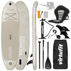 Deska SUP Cruiser 305 - Z siedziskiem kajakowym, akcesoriami i torbą transportow. Brązowe torebki klasyczne damskie VIRTUFIT, bez wzorów, z materiału, bez dodatków. Za 1,265.00 zł.