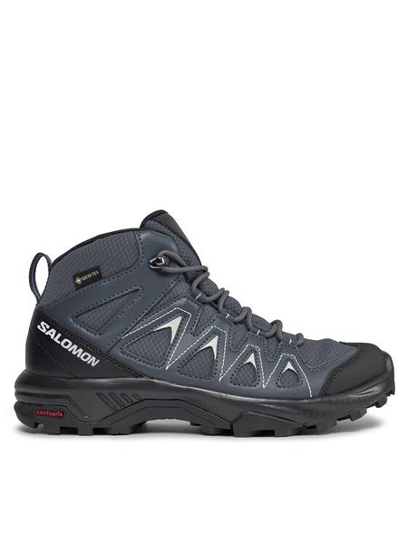 Salomon Trekkingi X Braze Mid GORE-TEX L47181100 Czarny. Czarne obuwie trekkingowe damskie Salomon. Za 659.99 zł.