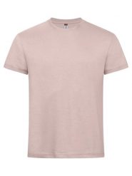 Clique New Classic-T męski T-shirt z bawełny, współczesny krój – Candy pink. Czerwone t-shirty męskie CLIQUE, m, bez wzorów, z bawełny, bez kołnierzyka. Za 87.37 zł.