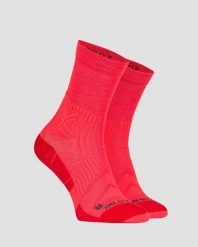 Skarpety X-Socks Bike Expert Merino Crew. Brązowe skarpetki męskie X-Socks, bez wzorów, z materiału. Za 102.00 zł.