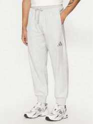 Adidas Spodnie dresowe Elevated ALL SZN Terry Loop IY6582 Szary Loose Fit. Szare spodnie dresowe męskie Adidas, bez wzorów, z bawełny. Za 199.99 zł.