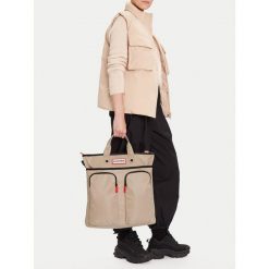 Plecak podróżny Hunter. Brązowe plecaki damskie Hunter, bez wzorów. Za 219.99 zł.