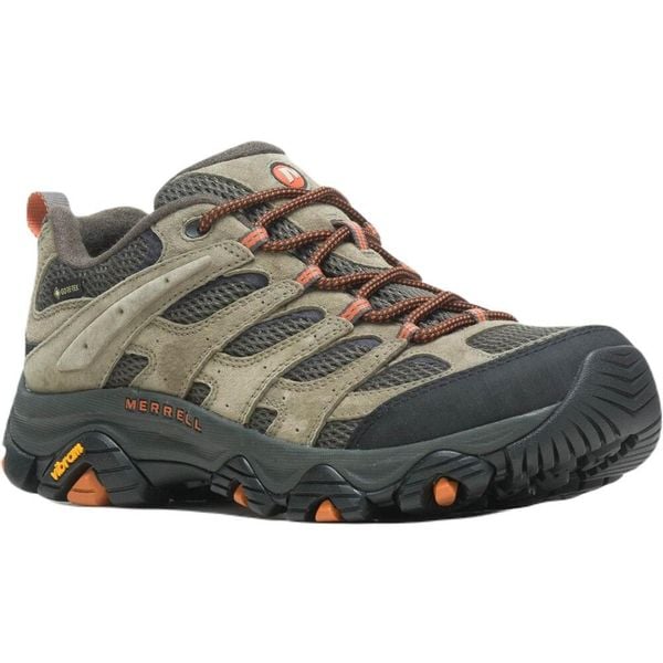Buty Trekkingowe Męskie Merrell Moab 3 Gore-Tex. Zielone buty trekkingowe męskie MERRELL, z gore-texu, bez zapięcia, trekkingowe, gore-tex. Za 617.05 zł.