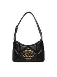 LOVE MOSCHINO Torebka JC4258PP0OLC0000 Czarny. Czarne torebki klasyczne damskie Love Moschino, bez wzorów, ze skóry, bez dodatków. Za 939.99 zł.