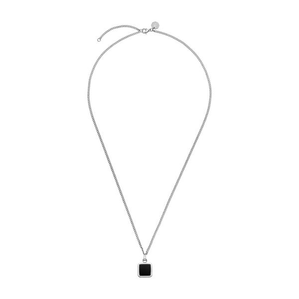 Purelei Purelei Naszyjnik Night Naszyjniki 1 ct Męskie. Czarne biżuteria dla mężczyzn Purelei, z onyksem, srebrne. Za 143.49 zł.