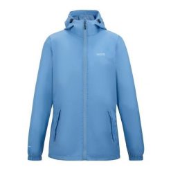 Kurtka Wodoodporna Damska Pack It III. Niebieskie kurtki damskie Regatta, bez wzorów, bez kaptura. Za 160.99 zł.