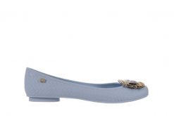 Baleriny T&G Fashion 11-086 Light Blue, Niebieski, Guma - 40. Niebieskie baleriny damskie TG, bez wzorów, z gumy, bez obcasa. W wyprzedaży za 26.10 zł.