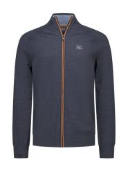 NEW ZEALAND AUCKLAND Kardigan w kolorze granatowym rozmiar: XL. Niebieskie kardigany męskie New Zealand Auckland, xl, bez wzorów, ze splotem, bez kołnierzyka. Za 204.48 zł.