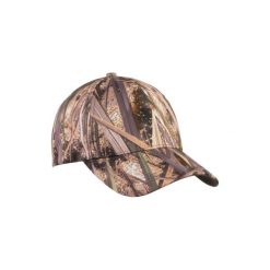 Czapka myśliwska z daszkiem 100 camo. Zielone czapki męskie SOLOGNAC, bez wzorów, z bawełny, sportowe. Za 29.99 zł.