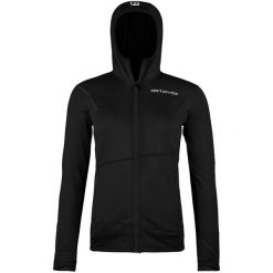 Bluza polarowa damska Ortovox Fleece Light Hoody. Czarne bluzy z kapturem damskie ORTOVOX, xs, z materiału. Za 791.99 zł.