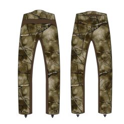 Spodnie Solognac 500 camo treemetic WTP. Brązowe spodnie materiałowe męskie SOLOGNAC, bez wzorów, sportowe. W wyprzedaży za 249.99 zł.