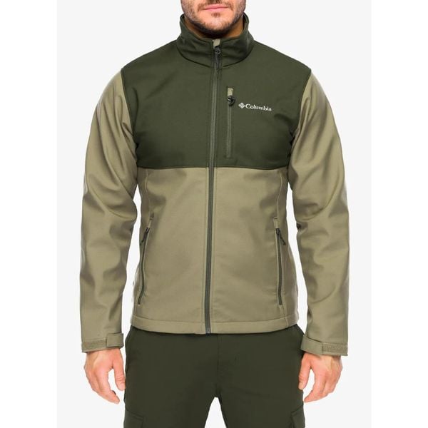 Kurtka softshell męska Columbia Ascender Softshell Jacket. Zielone kurtki męskie Columbia, m, bez wzorów, z softshellu, bez kaptura. Za 434.49 zł.