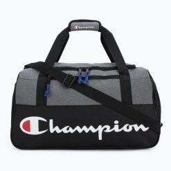 Torba treningowa Champion Utility Duffel. Czarne torebki klasyczne damskie CHAMPION, bez wzorów, bez dodatków. Za 89.99 zł.