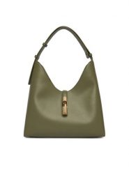 Furla Torebka Goccia M WB01499 BX3104 KH 4555S Zielony. Zielone torebki klasyczne damskie Furla, bez wzorów, ze skóry, bez dodatków. Za 1,369.00 zł.