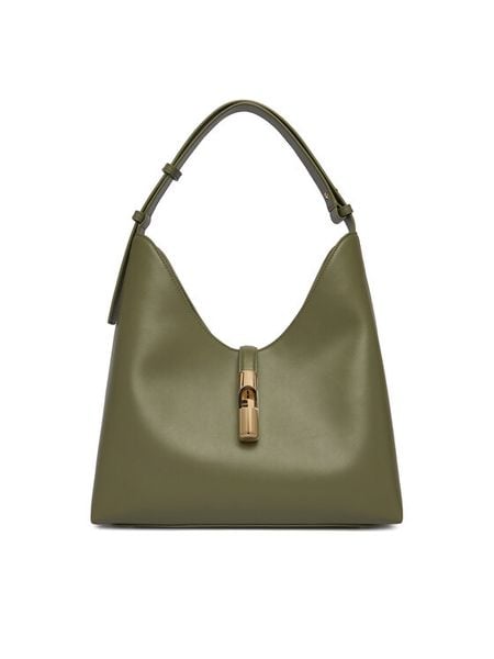 Furla Torebka Goccia M WB01499 BX3104 KH 4555S Zielony. Zielone torebki klasyczne damskie Furla, bez wzorów, ze skóry, bez dodatków. Za 1,369.00 zł.
