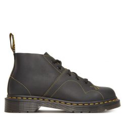 Trapery Dr. Martens. Czarne buty zimowe męskie Dr. Martens, bez zapięcia. Za 629.99 zł.