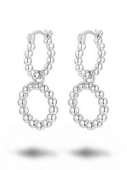 Eclat d'Argent Srebrne kolczyki rozmiar: onesize. Szare kolczyki damskie Eclat d'Argent, srebrne. Za 173.99 zł.