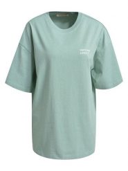 Smith & Soul Koszulka w kolorze miętowym rozmiar: M. Zielone t-shirty damskie Smith & Soul, m, bez wzorów, z bawełny, bez kołnierzyka. Za 86.99 zł.