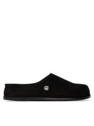 G-Star Raw Klapki LYLI-118913 Czarny. Czarne klapki damskie G-Star, bez wzorów, ze skóry, bez obcasa. Za 239.99 zł.