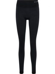 Damskie legginsy bezszwowe Hummel MT Shine. Czarne legginsy sportowe damskie HUMMEL, na jesień, xl, bez wzorów, z materiału, na fitness i siłownię. Za 252.50 zł.
