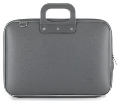 Torba Bombata Classic 15''-16'' charcoal. Szare torby na laptopa damskie Bombata, bez wzorów. Za 249.00 zł.