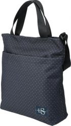 Torba na ramię damska Loap Koeba Black Black. Czarne torebki klasyczne damskie ÀLG, bez wzorów, z materiału, z nadrukiem, bez dodatków. Za 172.99 zł.