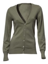 Heine Kardigan w kolorze oliwkowym rozmiar: 40. Brązowe kardigany damskie Heine, bez wzorów, z bawełny. Za 105.14 zł.