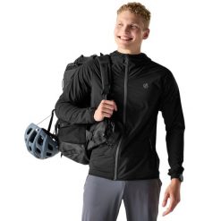 Lekka Kurtka Męska Endurance Stretch. Czarne kurtki męskie Dare 2b, m, bez wzorów, z materiału, z kapturem. Za 390.99 zł.
