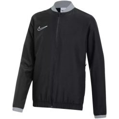 Bluza dresowa sportowa chłopięca Dri-Fit Academy 25 Jr. Czarne bluzy bez kaptura męskie Nike, s, z dresówki. Za 149.99 zł.