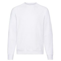 Męska Klasyczna Zwykła Bluza Raglanowa. Szare bluzy bez kaptura męskie Fruit of the Loom, m. Za 76.99 zł.