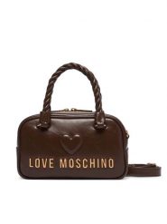 LOVE MOSCHINO Torebka JC4134PP1PL1130A Brązowy. Brązowe torebki klasyczne damskie Love Moschino, bez wzorów, ze skóry, bez dodatków. Za 949.99 zł.