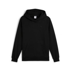 Bluza z kapturem Puma Better Essentials MIF FL. Czarne bluzy sportowe damskie Puma, s, bez wzorów, z bawełny, bez ramiączek, z kapturem. Za 253.30 zł.