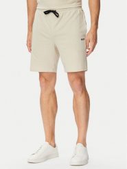 BOSS Szorty sportowe Mix&Match 50515314 Kremowy Regular Fit. Białe szorty męskie Boss, m, z bawełny. Za 199.99 zł.