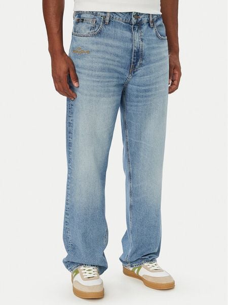Guess Jeans Jeansy M6BAB3 D1873 Niebieski jasny Regular Fit. Niebieskie jeansy męskie Guess Jeans. Za 599.99 zł.