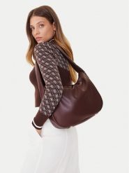 Guess Torebka HWNG75 34020 Brązowy. Brązowe torebki klasyczne damskie Guess, z aplikacjami, ze skóry, bez dodatków. Za 309.99 zł.