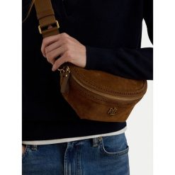 Torebka LAUREN RALPH LAUREN. Brązowe torebki klasyczne damskie Lauren Ralph Lauren, bez wzorów, bez dodatków. Za 1,299.00 zł.