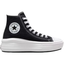 Trampki Converse Chuck Taylor All Star Move Hi, Dla obu płci. Białe trampki i tenisówki damskie Converse, bez wzorów. Za 590.00 zł.