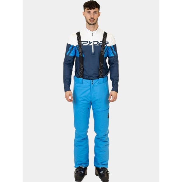 Spodnie Narciarskie Męskie Spyder Dare. Niebieskie spodnie dresowe męskie Spyder, bez wzorów, z syntetyku, sportowe. Za 1,399.00 zł.
