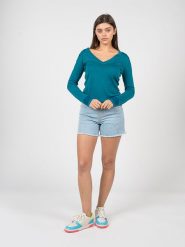 Pinko Sweter "Redbull" | 1G181Y A02M | Kobieta | Błękitny. Niebieskie swetry klasyczne damskie Pinko, m, z wełny, bez kołnierzyka. W wyprzedaży za 349.00 zł.