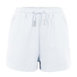 Spodenki damskie FILA Brandenburg High Waist. Białe szorty damskie Fila, bez wzorów, sportowe, z podwyższonym stanem. Za 65.99 zł.