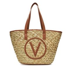 Torebka Valentino. Brązowe torebki klasyczne damskie Valentino, bez wzorów, bez dodatków. Za 309.99 zł.