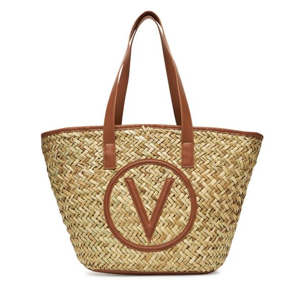 Torebka Valentino. Brązowe torebki klasyczne damskie Valentino, bez wzorów, bez dodatków. Za 309.99 zł.