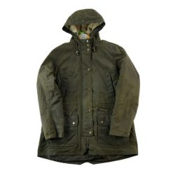 Second life - Parka damska Barbour Kelsall Wax - Stan bardzo dobry. Zielone parki damskie Barbour, m, bez wzorów, z materiału. Za 425.96 zł.