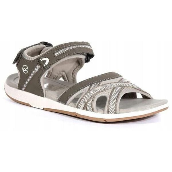 Sandały sportowe dla kobiet Regatta SANTA CLARA. Brązowe obuwie trekkingowe damskie Regatta. Za 153.44 zł.