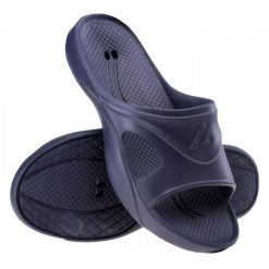 Klapki basenowe unisex Aqua Ambony. Niebieskie klapki damskie AQUA-SPORT, bez wzorów, bez obcasa. Za 28.31 zł.