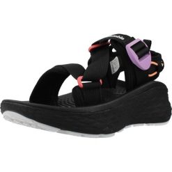 Sandały COLUMBIA KONOS ELEVATE STRAP SAND Czarny. Czarne obuwie trekkingowe damskie Columbia, bez wzorów, z tkaniny, bez obcasa. Za 325.99 zł.