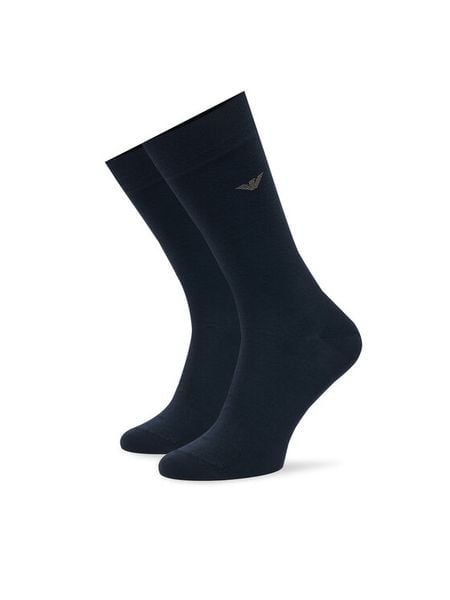 EA7 Emporio Armani Skarpety długie EM000531 AF26254 UB102 Granatowy. Niebieskie skarpetki męskie EA7 Emporio Armani, bez wzorów. Za 69.99 zł.