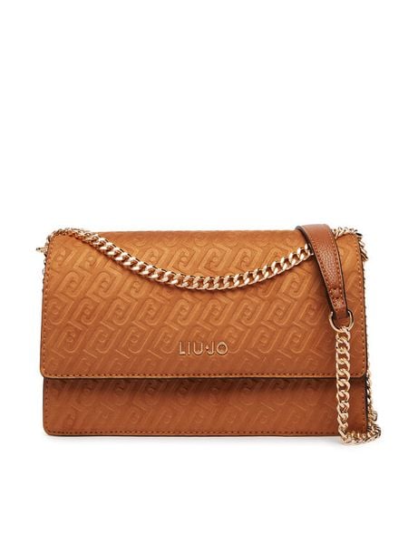 Liu Jo Torebka AA6210 T384A Brązowy. Brązowe torebki klasyczne damskie Liu Jo, bez wzorów, ze skóry, bez dodatków. Za 639.99 zł.